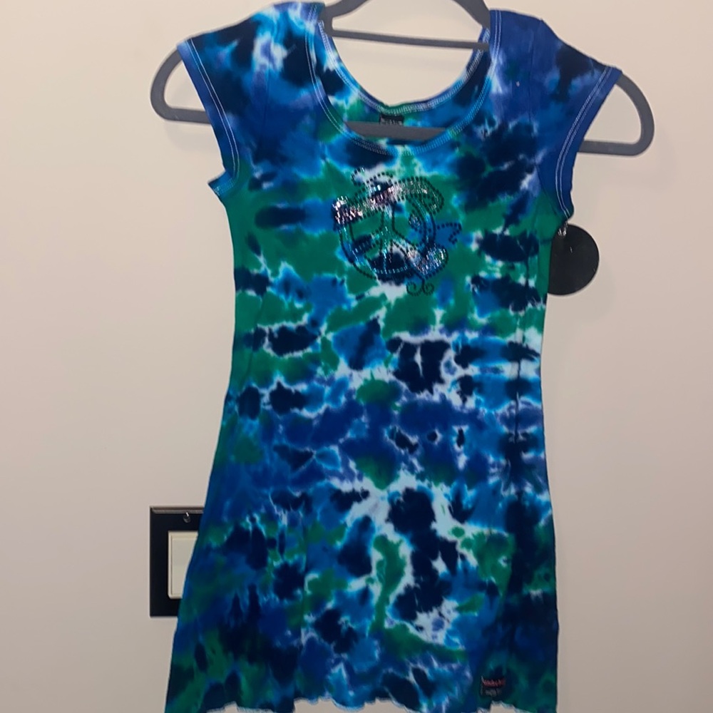 Undee Bandz Kids Tie Dye Tank Dress. Size 10. New.